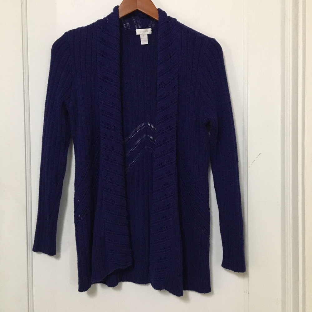 Chico’s Purple Cardigan Size M